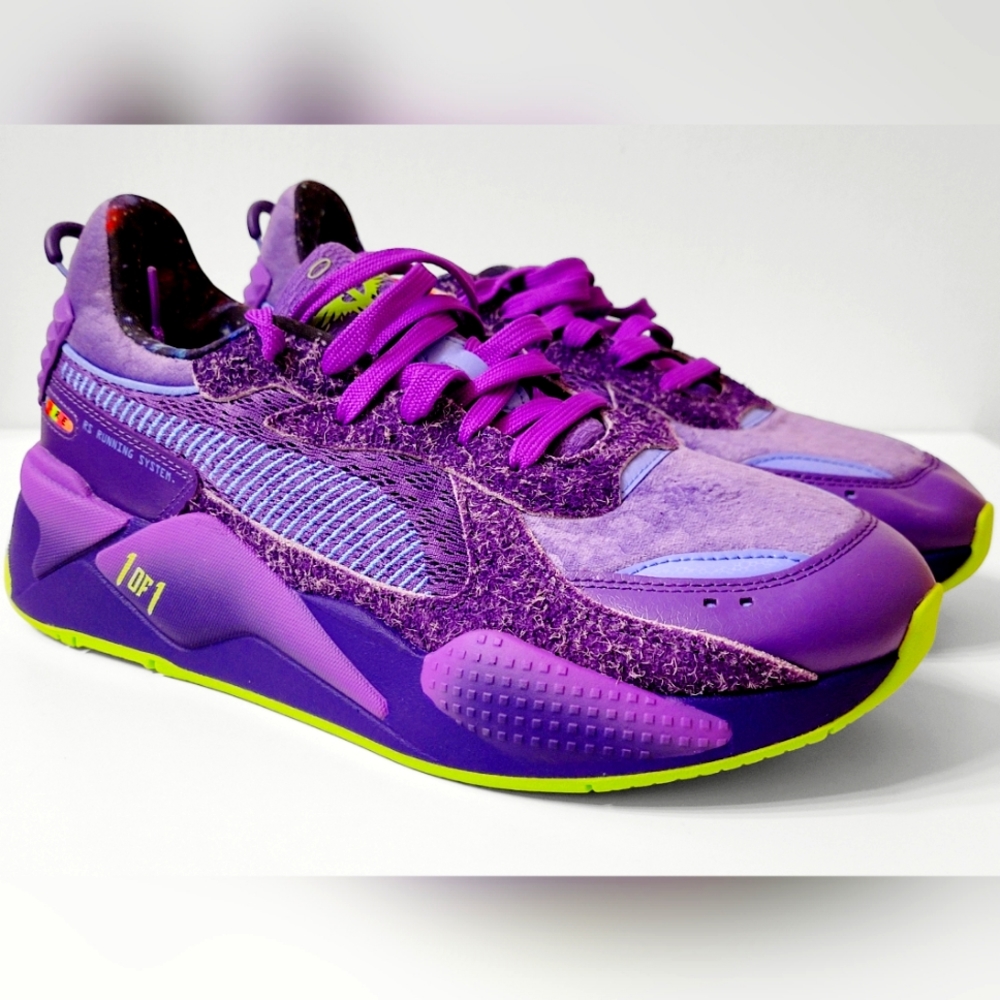 NEW PUMA RS-X Lamelo Ball Purple Green Volt Multicolor 38776401 Multiple Sizes